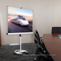 Portable Floor-up Projector Screen with Aluminum Case Projection Screen easy move